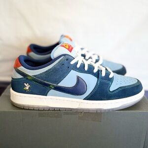 AUTHENTIC Nike SB Dunk Low Pro “Why So Sad?” size 10 DX5549-400 2022 PRE-OWNED